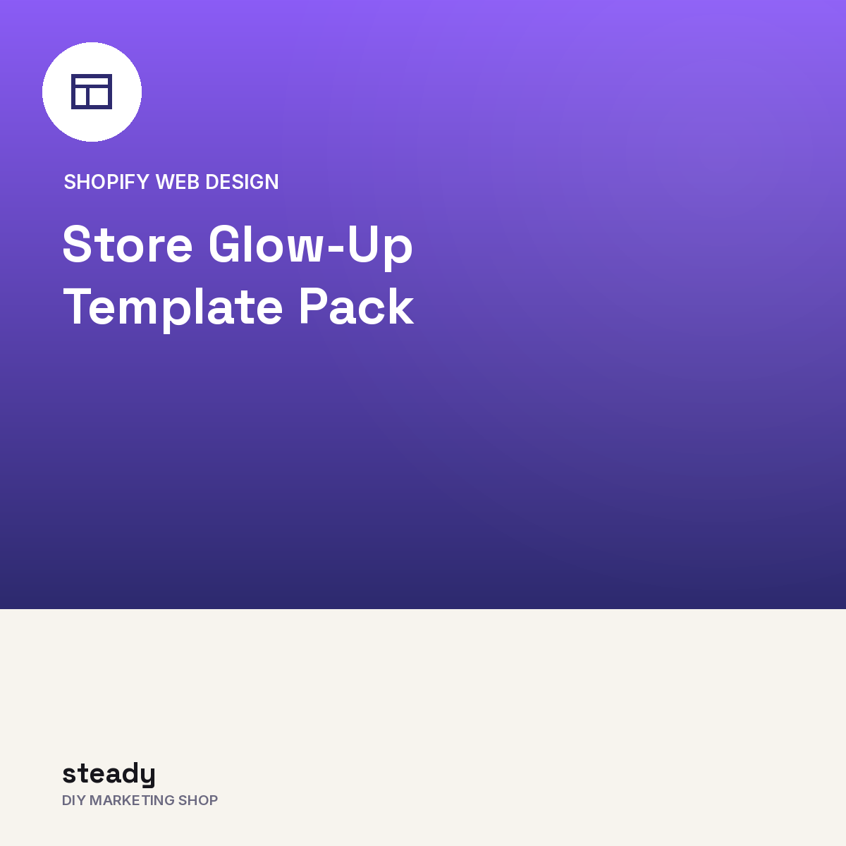 Shopify Store Glow-Up Template Pack